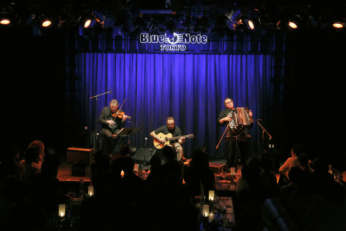 Richard Galliano Bireli Lagrene Didier Lockwood Live Reports Blue Note Tokyo