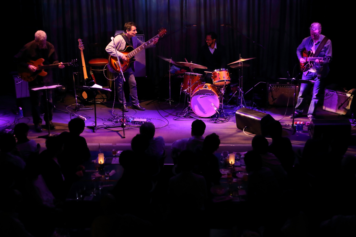 JOHN PATITUCCI "THE ELECTRIC GUITAR QUARTET" featuring ADAM ROGERS, STEVE CARDENAS & BRIAN BLADE