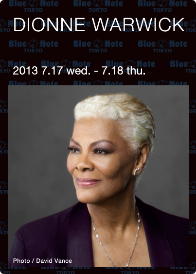 DIONNE WARWICK｜ARTISTS｜BLUE NOTE TOKYO