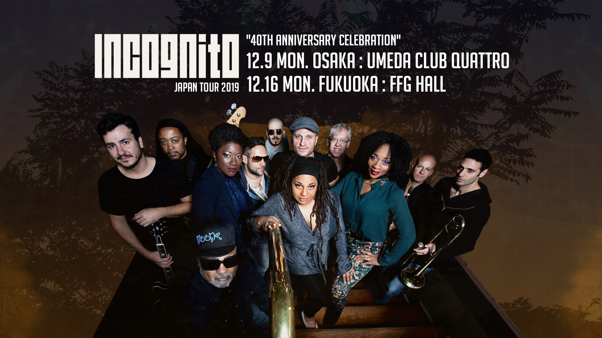 INCOGNITO 40th Anniversary Celebration