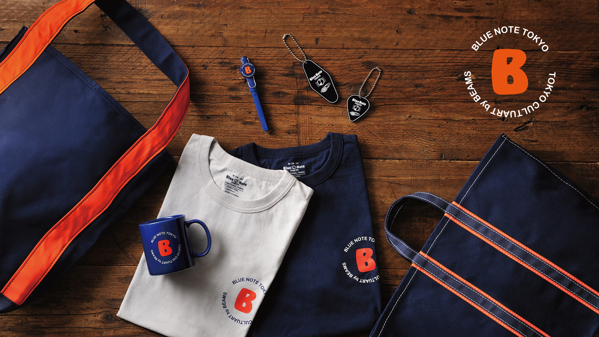“Blue Note Tokyo×BEAMS”とのコラボレーションアイテム