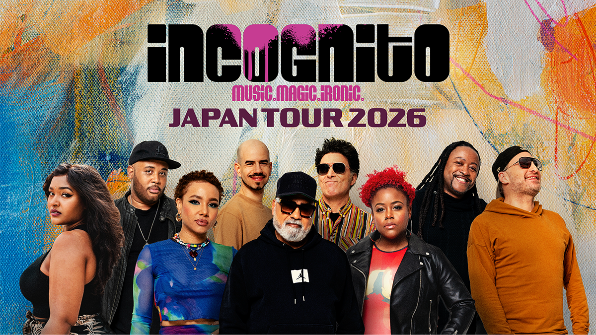 インコグニート JAPAN TOUR 2027 | BLUE NOTE JAPAN Presents