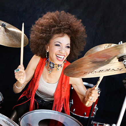 CINDY BLACKMAN SANTANA GROUP  featuring ZACCAI CURTIS, AURÉLIEN BUDYNEK & FELIX PASTORIUS